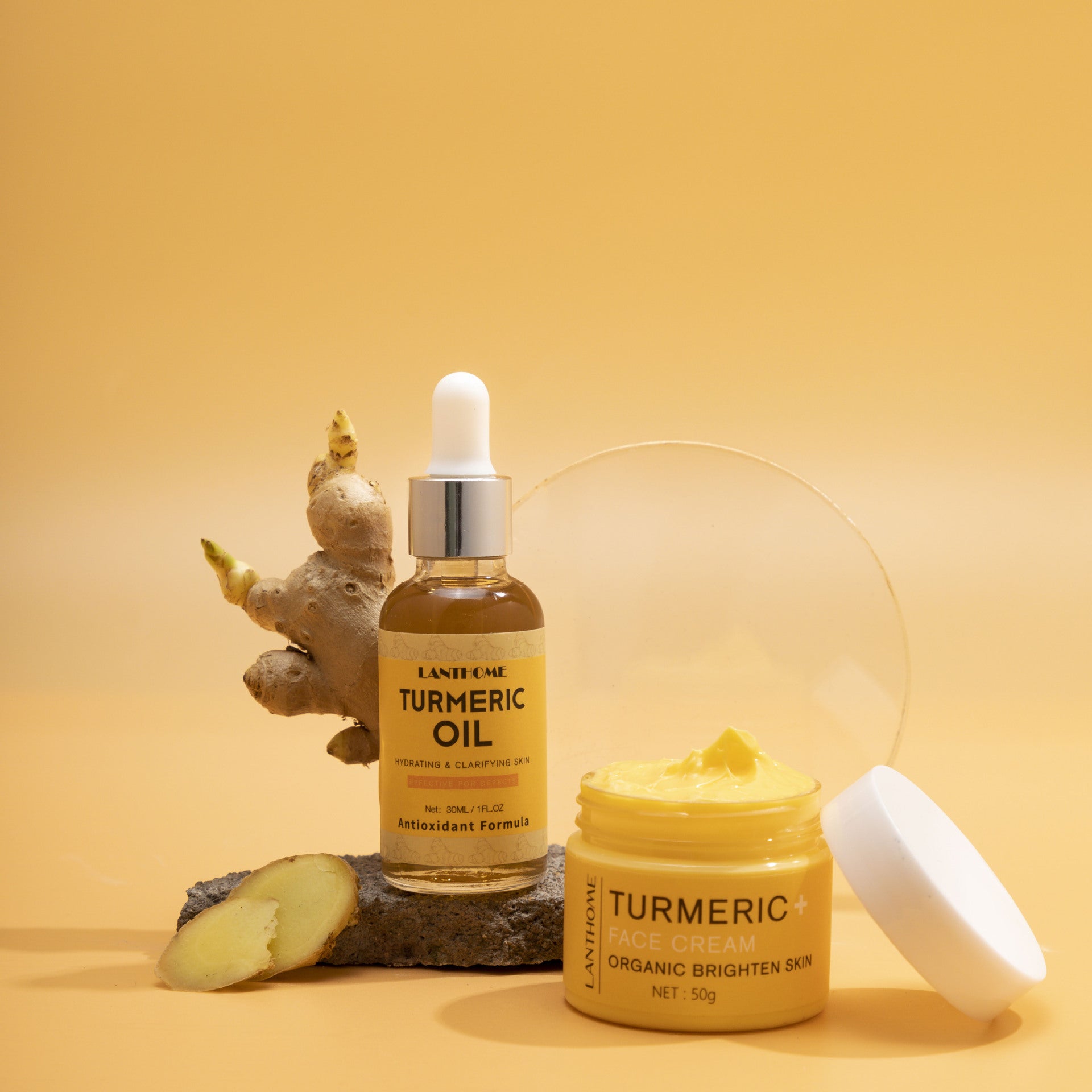 Turmeric Essential Oil Skin Care Set Turmeric Essential Oil Skin Care Set